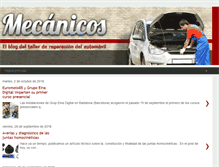 Tablet Screenshot of blogmecanicos.com